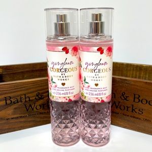 Bath and Body Works Gingham Gorgeous Mist x 2 NEW!